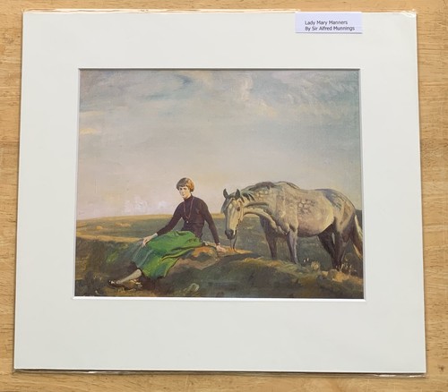Sir alfred munnings lady - alfred, munnings.