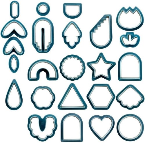 24pcs earrings cutters - 24pcs, set