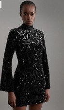 Black Mini Dress Size 10 Karen