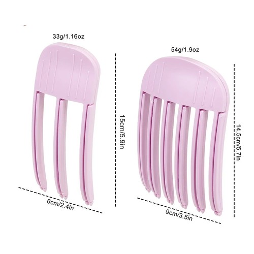2pcs set fluffy hairpin - 2pcs/set,