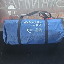 Eurohike Avon 3 DLX Nightfall Dome Tent with Darkened Technology Bedroom