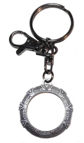 Stargate pewter logo - pewter,