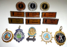 COLLECTION OF DANCE BADGES & MEDALS