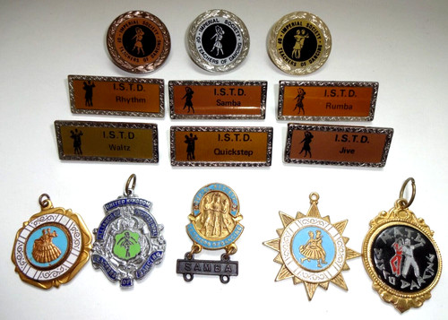 Collection dance badges - of,