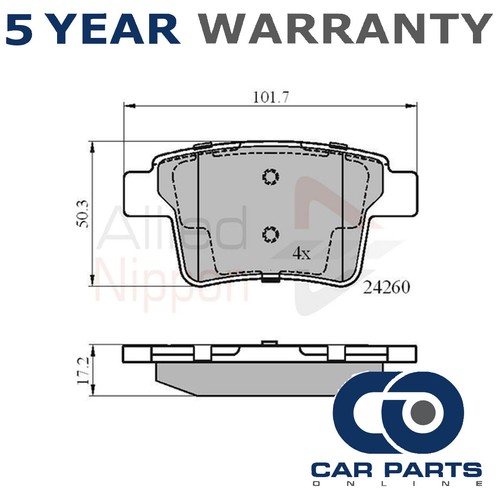 Brake pads set - brake,
