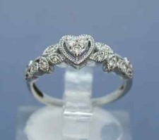 Heart Shaped Diamond Solitaire