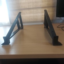 Desktop deck stand for - dj,