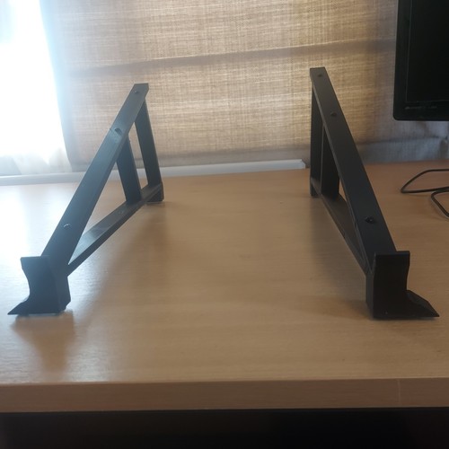 Desktop deck stand for - dj,