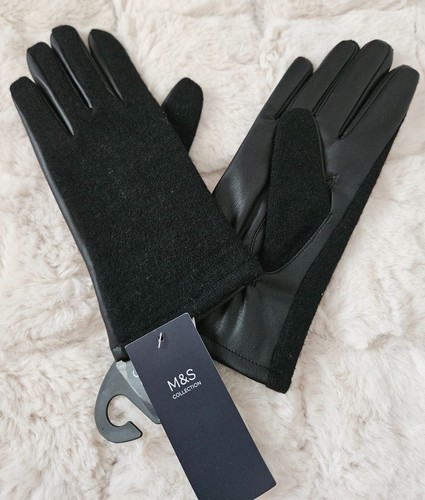 Ladies gloves black