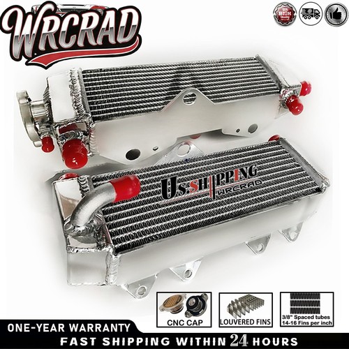 Right left aluminum radiator - aluminum,