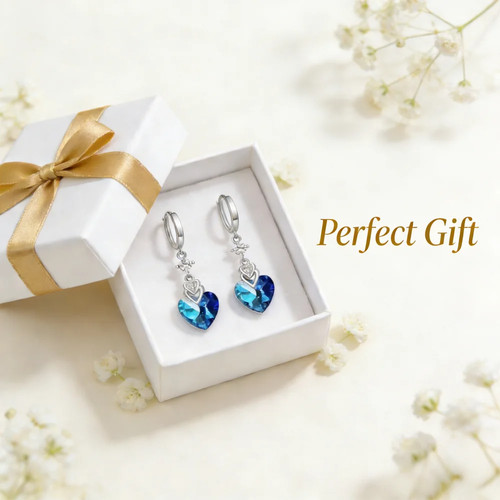 925 sterling silver - silver, earrings