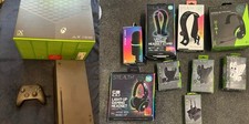 Microsoft Xbox Series X GOOD CONDITION  & 9x Gaming Accessories UNOPENED