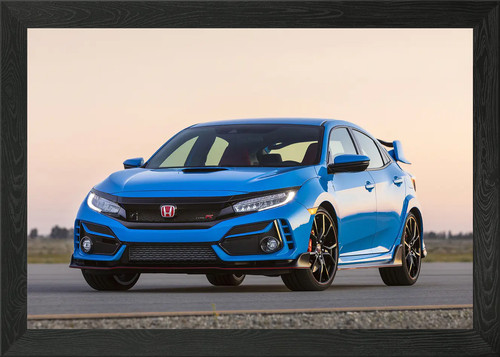 Honda civic type framed wall - civic,