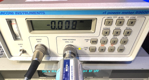 Marconi 6960 power meter - rf,