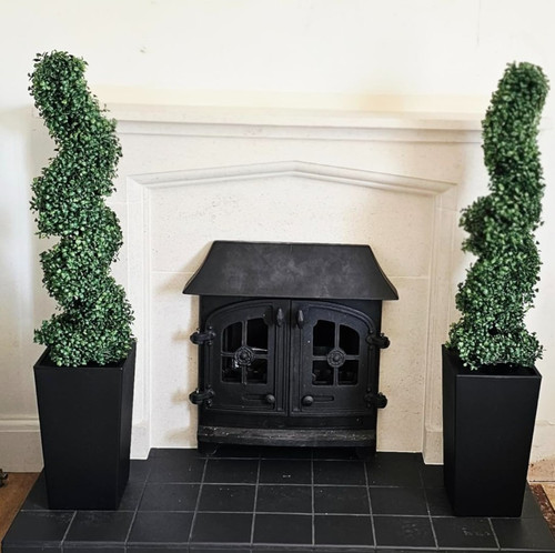 Artificial boxwood spiral - artificial,