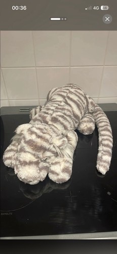 Large sasha snow - snow, tiger
