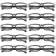 10 x Black Reading Glasses