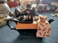Cardew Design "Infusion" Treadle Sewing Machine Teapot See Description GA 001814