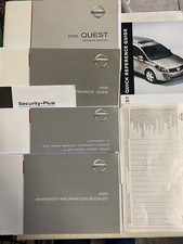 2005 Nissan Quest Owners