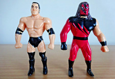 Vintage WWF Bend Ems Figures