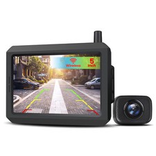 AUTO-VOX W7 Wireless Reversing Parking Camera & 5" LCD Monitor Car Rear View Kit