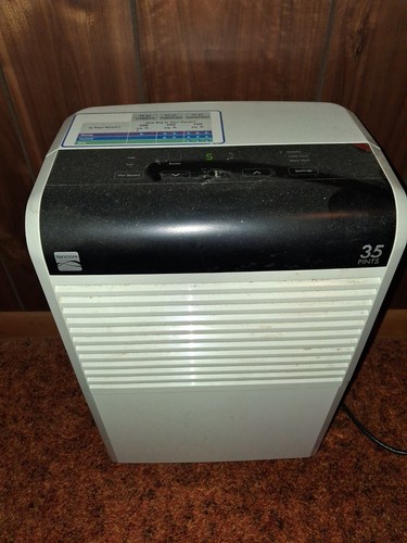 Kenmore dehumidifier pint - 35,
