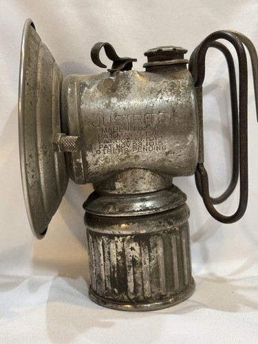 Antique justrite nickel - justrite,