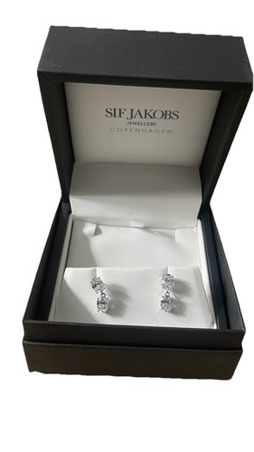 White zirconia ellisse - zirconia, due