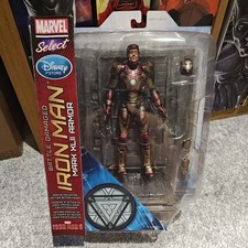 Marvel Select Battle Damaged Iron Man Mark XLII Armor Diamond Select Iron Man 3