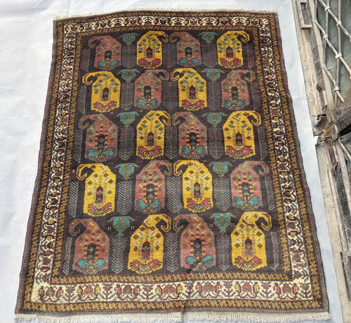 Afghan wool area - afghan, 44'x54'