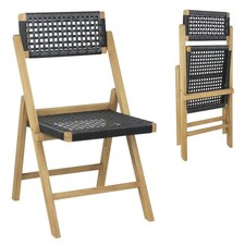 2 Piece Patio Folding Chairs