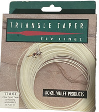 Royall Wulf Triangle Taper Sink Tip Lines (ST) 8 AFTM - Ivory and Grey