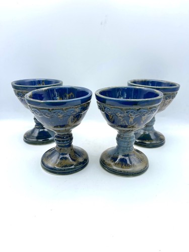 Four vintage studio goblets - studio,