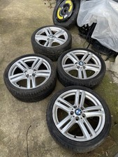 2015 BMW 1 Series F20 Alloy Wheels With Tyres Complete Set X4 245/35/18