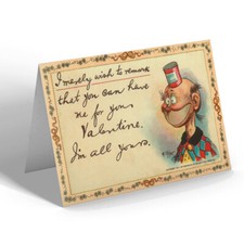 VALENTINES DAY CARD - Vintage