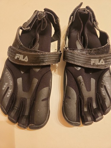 Fila skeletoes slide - skeletoes, black