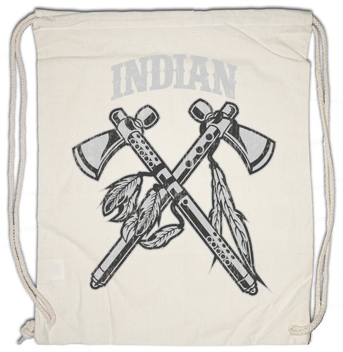 Indian tomahawks drawstring - indian,