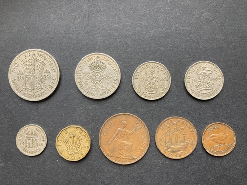 1948 set coins - set,