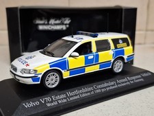 Minichamps 1/43 Scale Volvo V70 Estate Hertfordshire Constabulary Armed Response