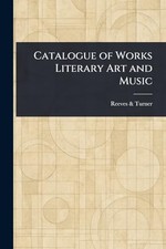 Catalogue Of Works Literary