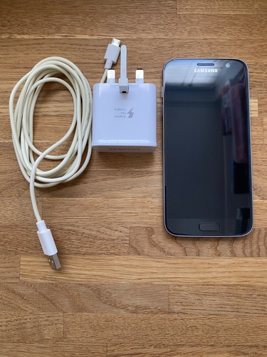 Samsung galaxy black - galaxy, s7