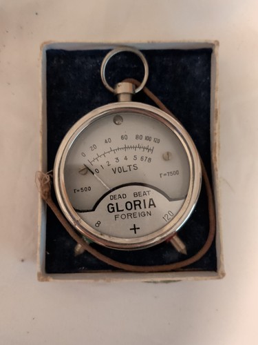 Gloria vintage volt meter dead - gloria,