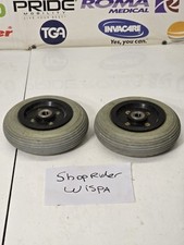 Shoprider wispa mobility scooter parts Front Wheels And Tyres Pair