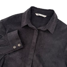 Zara Corduroy Shacket Shirt