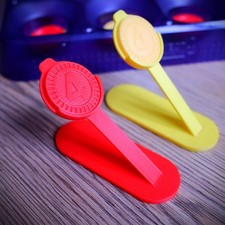 Connect 4 Frenzy Tiddlywinks Board Games Catapults Flickers (Set of 4) 3D Print