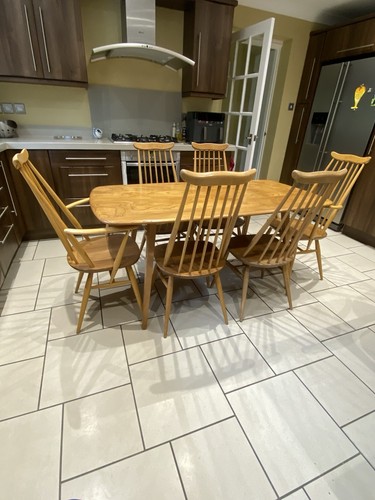 Vintage ercol plank dining - ercol,