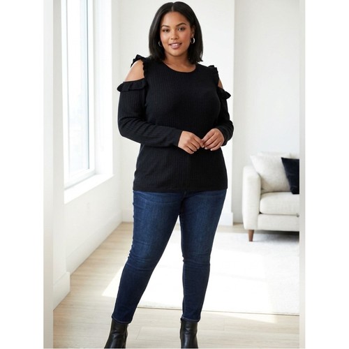 Gilli black ribbed - gilli,