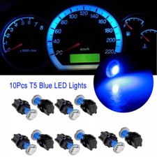 10PCS Blue T5 Car Instrument
