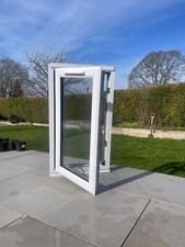 Double glazed white upvc windows 