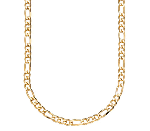 9ct yellow gold inch - inch, figaro